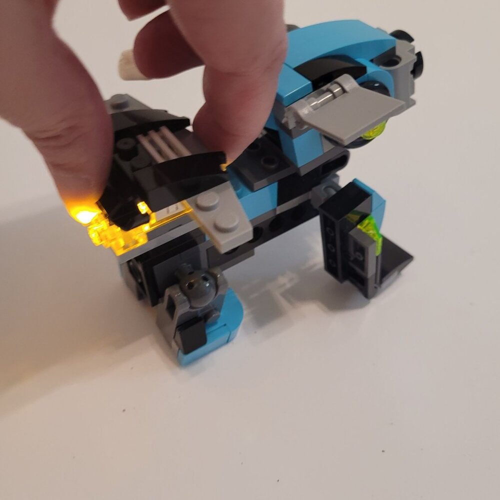 LEGO Creator 3-In-1 Mythical‎ Creatures Set 31062 Robot Dog Bird - Picture 3 of 5